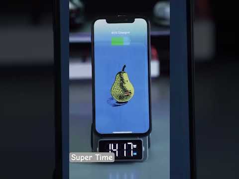 5 in 1 wireless 🛜 Charger 🔌 for iPhone #techwatch #iphone #earbuds #smartgadgets #smartdevice