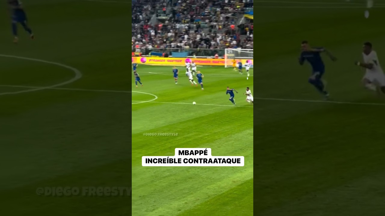 Kylian Mbappe's Speed in France vs Ukraine World Cup Qualifiers