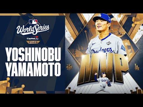 Yoshinobu Yamamoto joins Hideki Matsui as the 2nd Japanese-born World Series MVP! 🇯🇵 | 山本由伸ハイライト