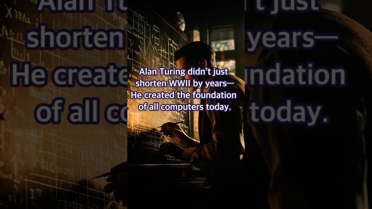 Alan Turing: The War Hero Who Changed History and Faced Tragedy 💔