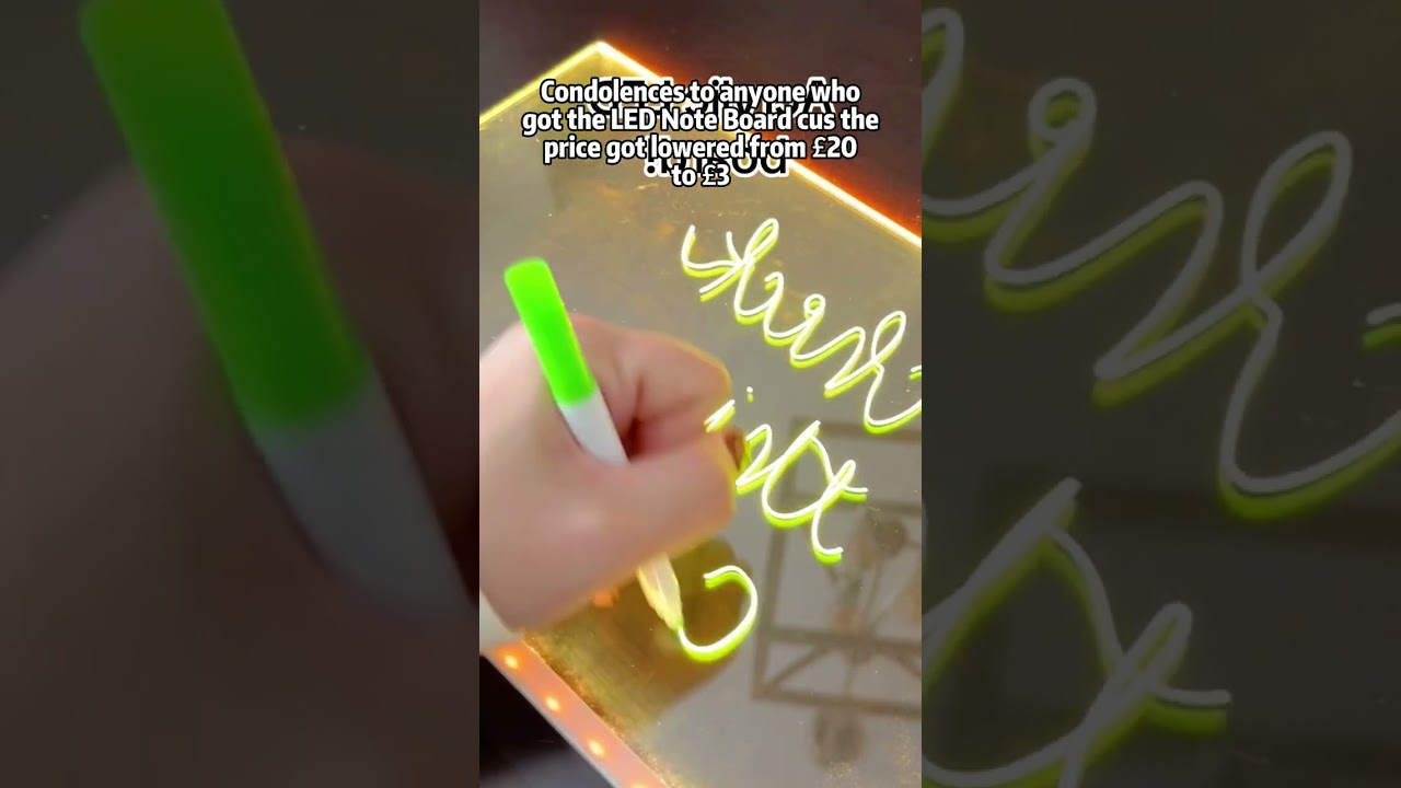 🎁 The Ultimate Stocking Filler: Fun & Creative LED Lightboard for All Ages