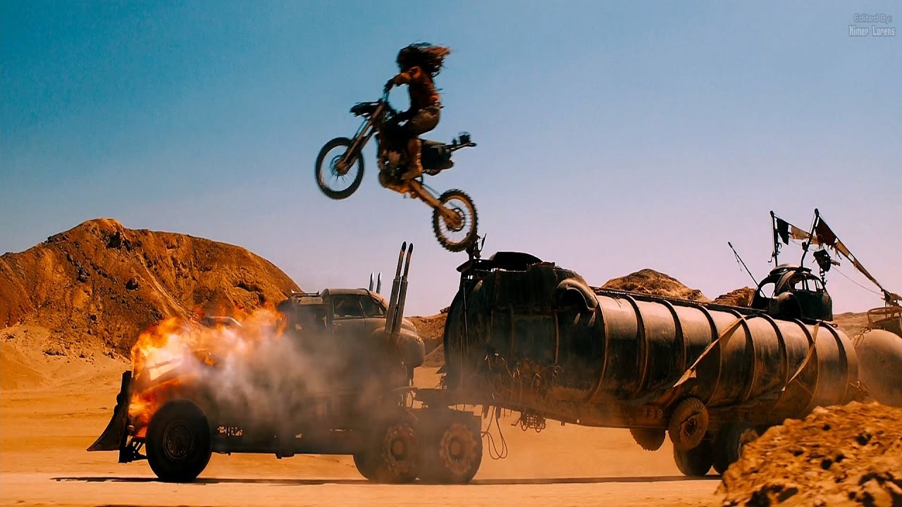 Mad Max: Fury Road (2015) - Bikers Attack The Rig (4/10) [4K]