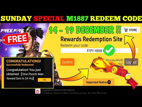 FREE FIRE REDEEM CODE TODAY 15 DECEMBER REDEEM CODE FREE FIRE | FF REDEEM CODE TODAY 15 DECEMBER 
