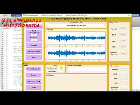 Audio Steganography Hiding Secret Text In Audio