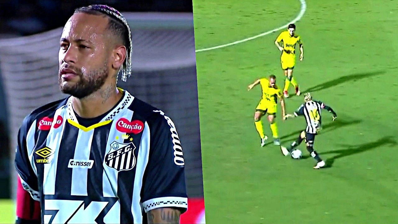 NEYMAR vs Mirassol | Mirassol 3-0 Santos (19/07/2025)