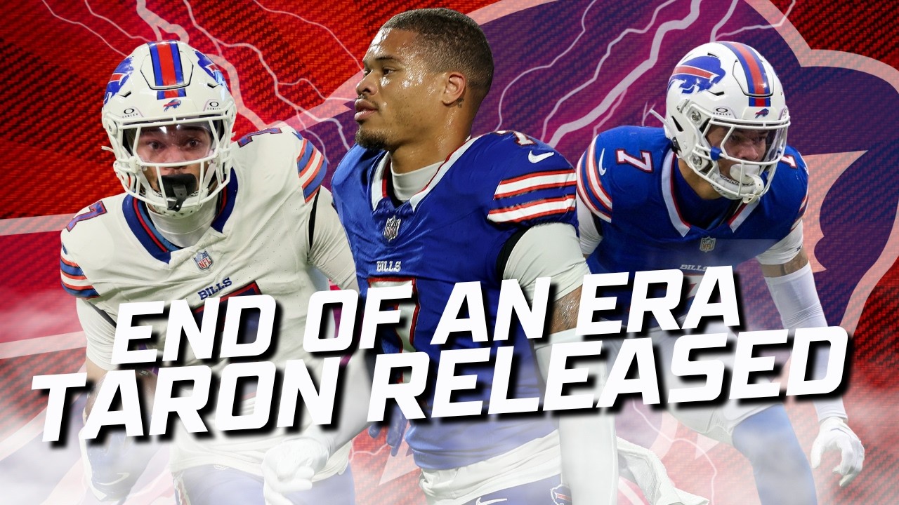 Buffalo Bills Shakeup: Taron Johnson, Curtis Samuel & Taylor Rapp Cut 🏈