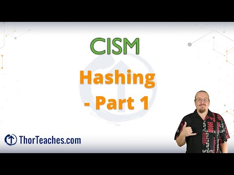 CISM Domain 3 Preview | Hashing - Part 1