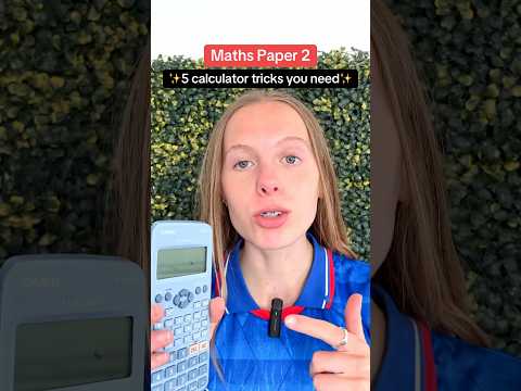5 Calculator Tricks for Maths Paper 2! #gcse #gcserevision #gcsemaths #gcsemathspaper