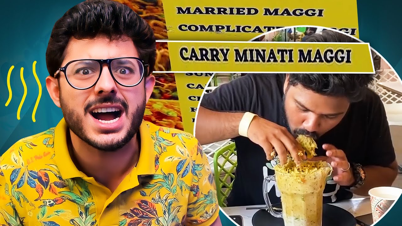 Indian Food Magic with CarryMinati 🍛