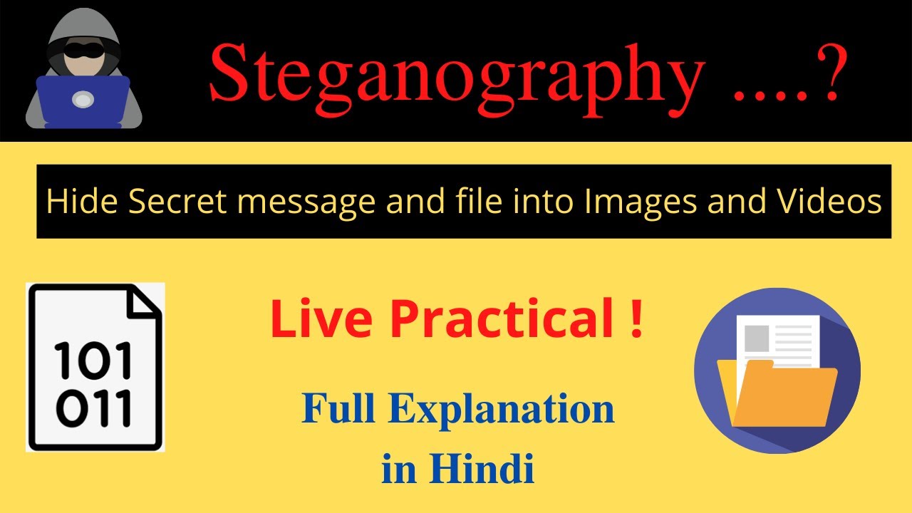 Master Steganography: Hide Files & Messages in Images & Videos π