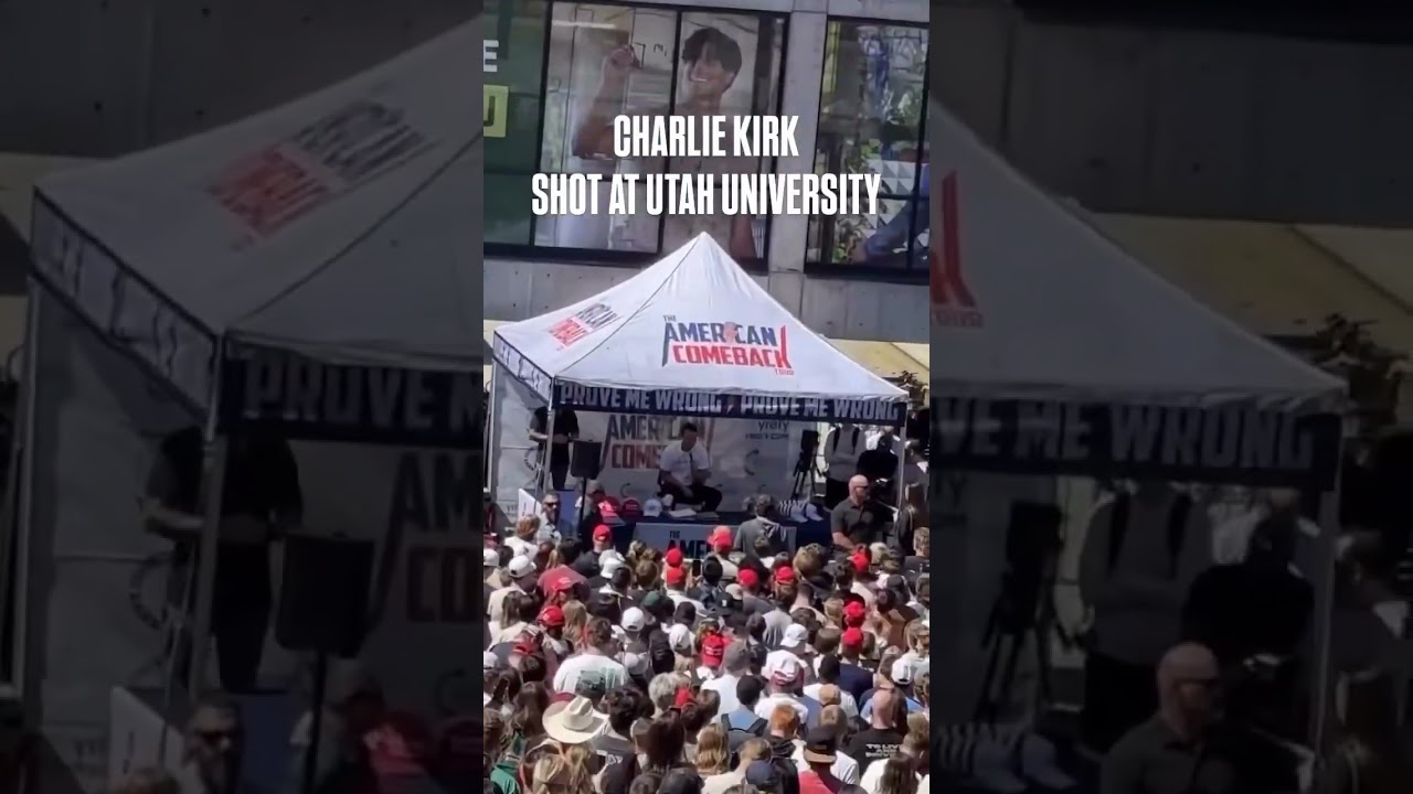 π΄ BREAKING: Charlie Kirk Shot At Utah University