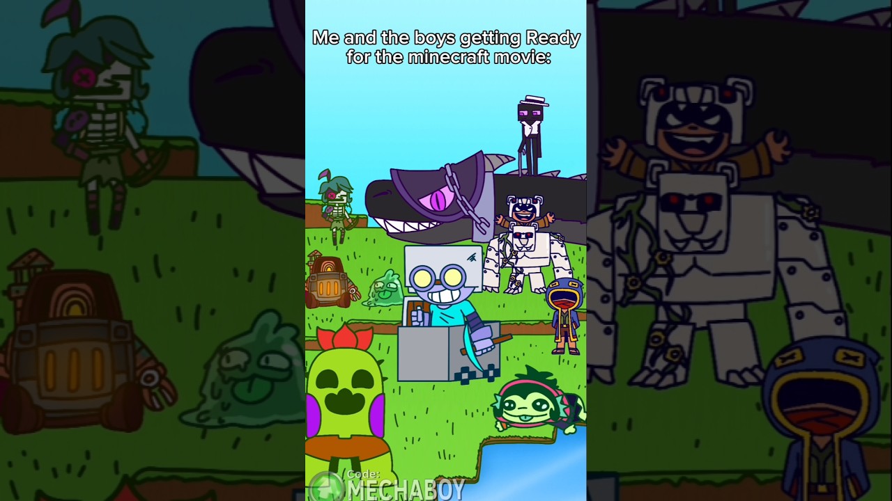 Brawl Stars x Minecraft Crossover 🎮