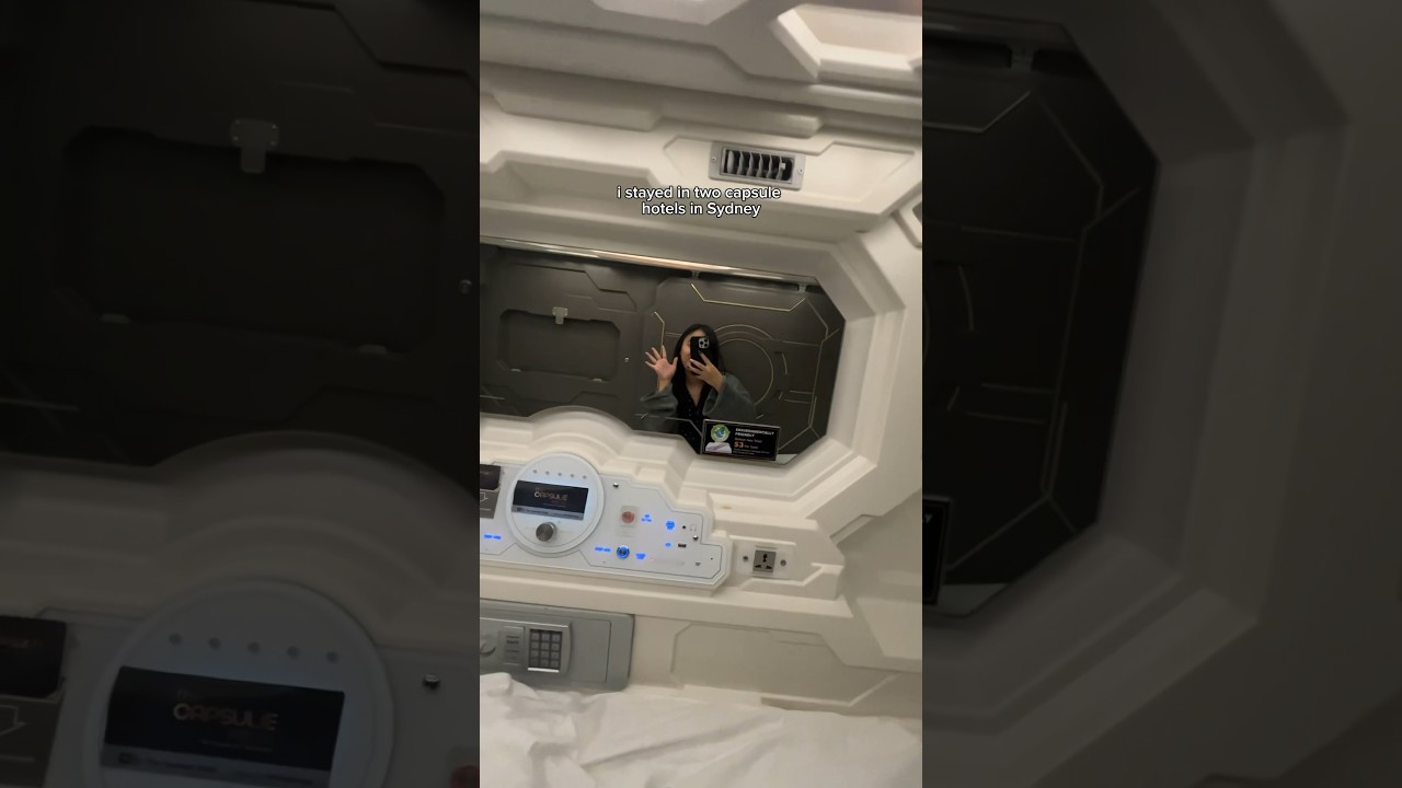 Capsule Hotel Experience in Sydney 🇦🇺