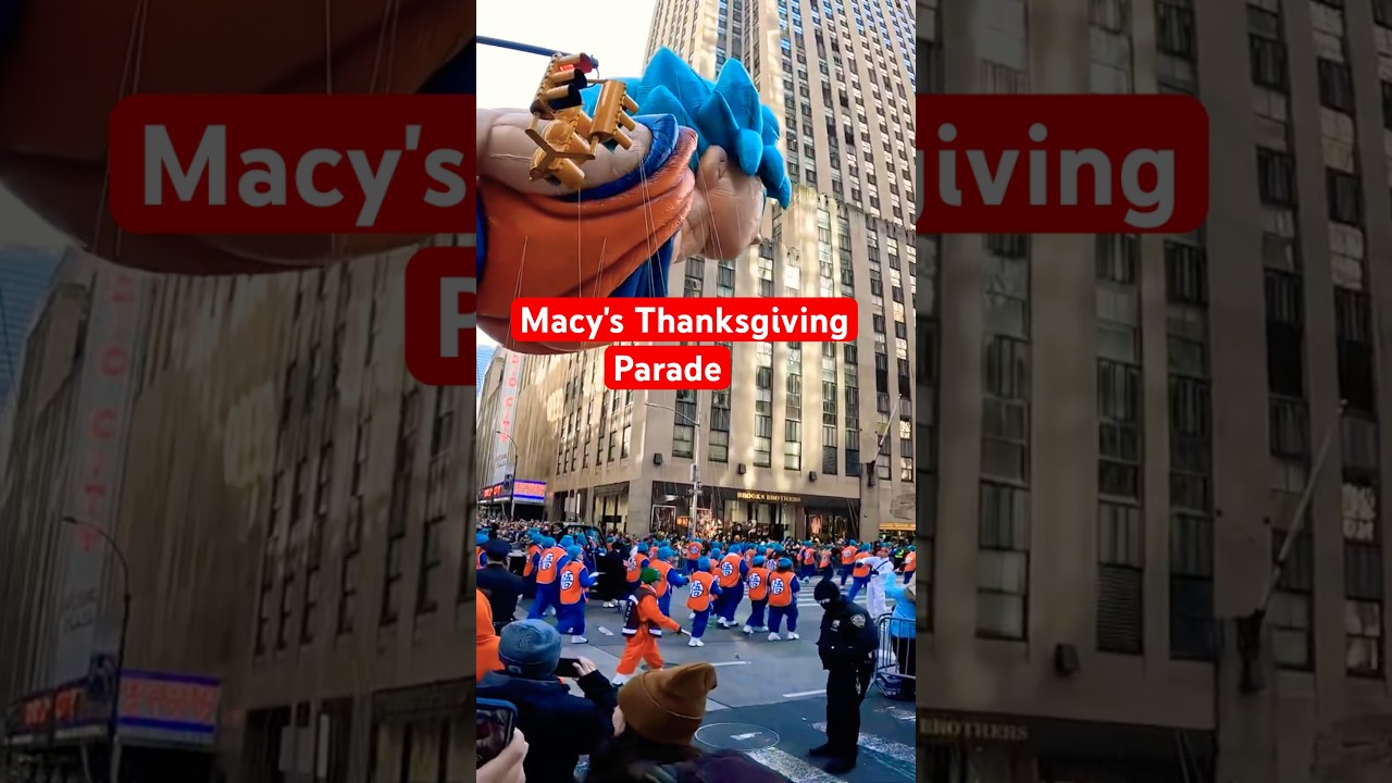 Macy’s Thanksgiving Parade in NYC 🇺🇸
