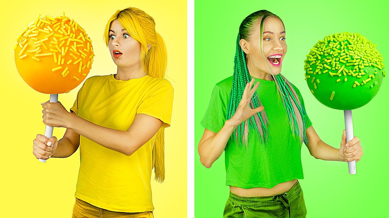 Tantangan Warna! Makan dan Beli Sesuai Warna Favoritmu dalam 24 Jam 🌈