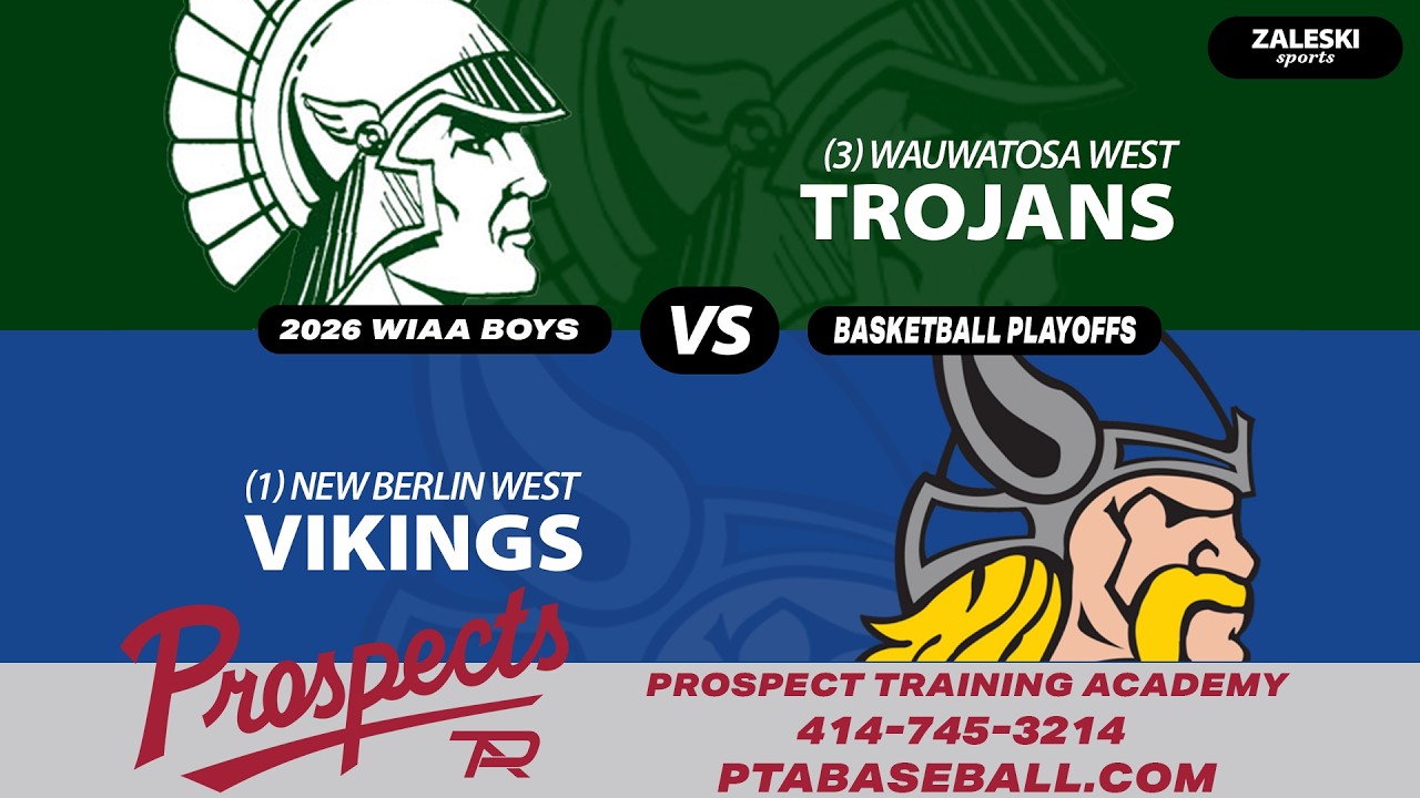 Wauwatosa West vs New Berlin West | 2026 Boys Basketball Semifinal 🏀