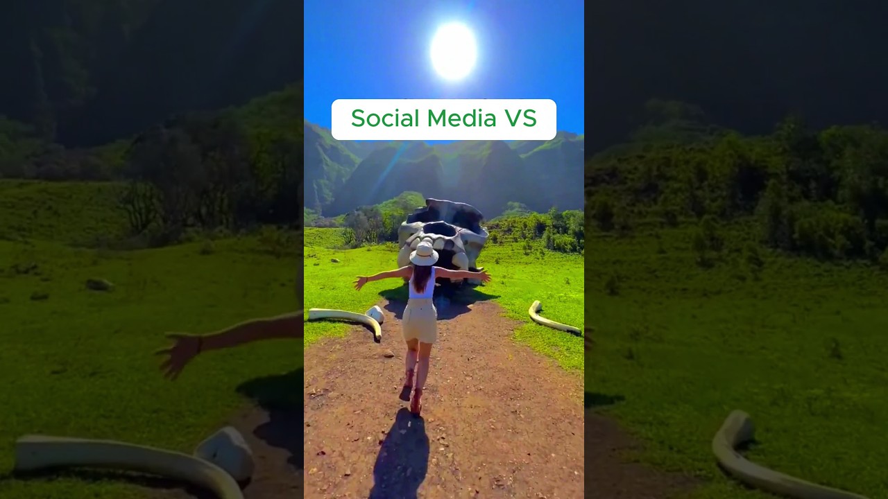 Social Media vs Reality in Travel π