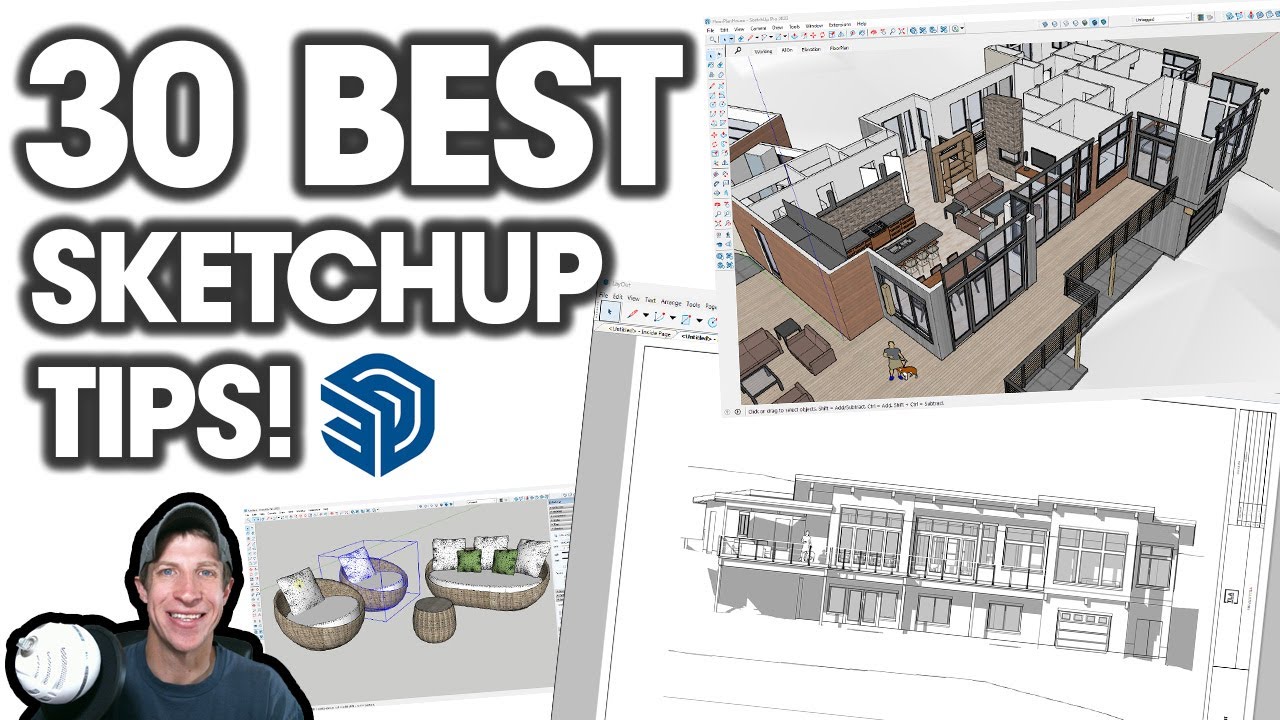 30 Quick SketchUp Tips to Boost Your Skills π