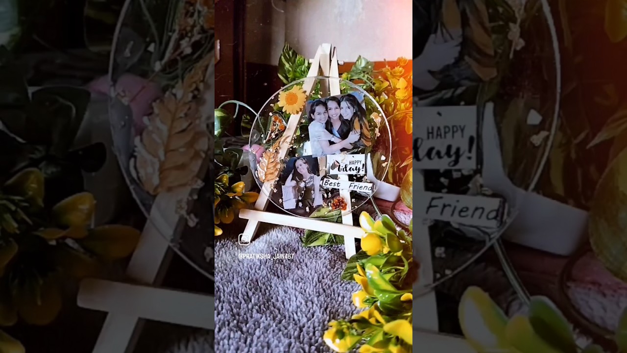 Viral Resin Photo Frame Craft β¨