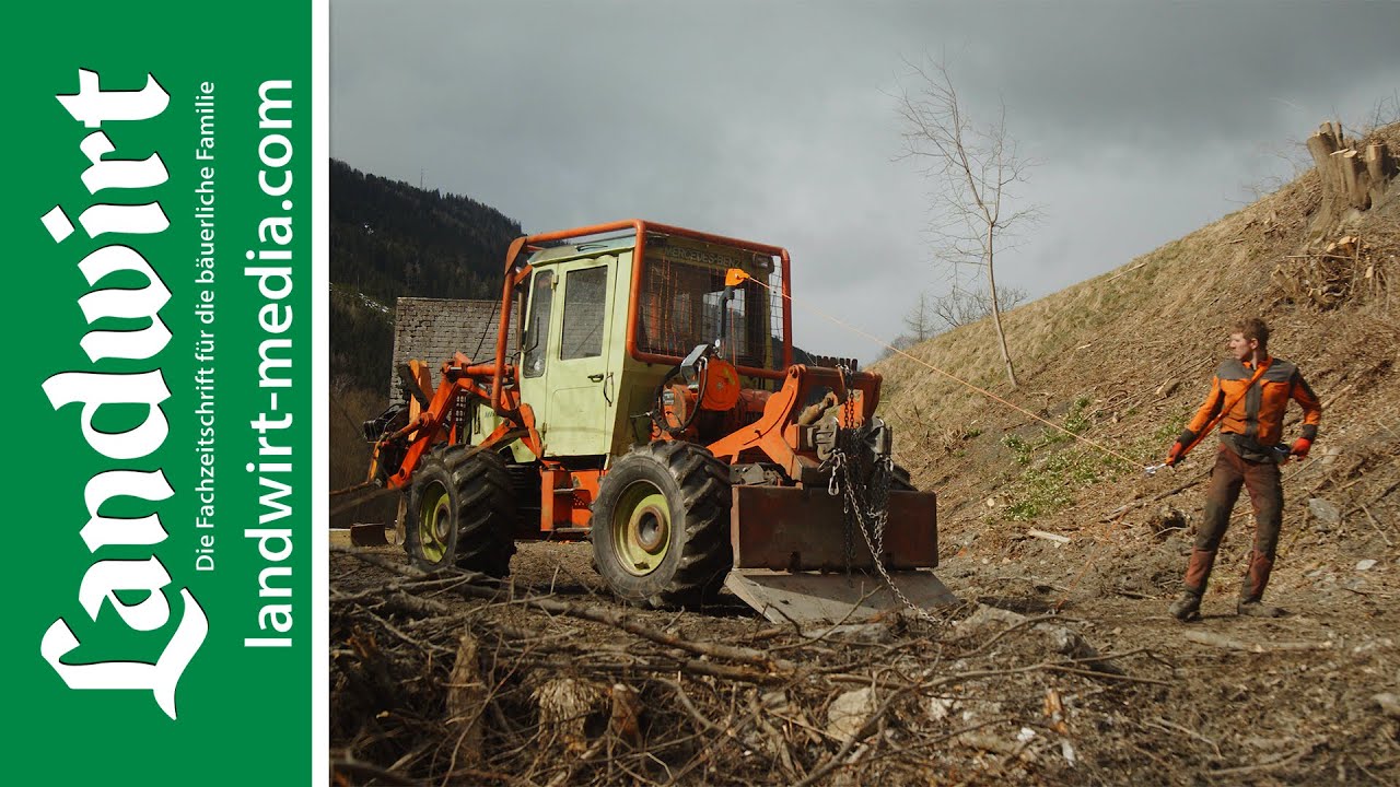 HAFO Hilfswinde: Leichtes Kunststoffseil für effizientes Arbeiten 🚜