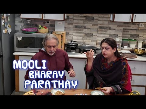 Easy Mooli Bharay Parathay 🥒