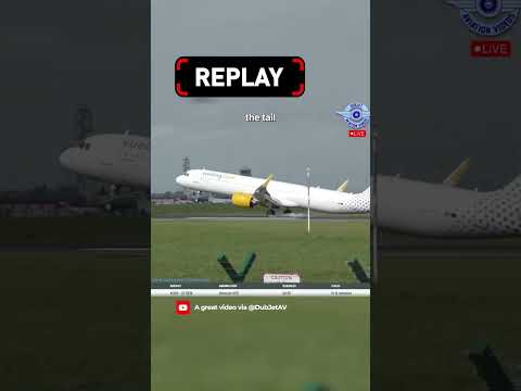 Pilot’s Pitching Issue: Vueling Airbus A321neo Near Tailstrike with Multiple Bounces