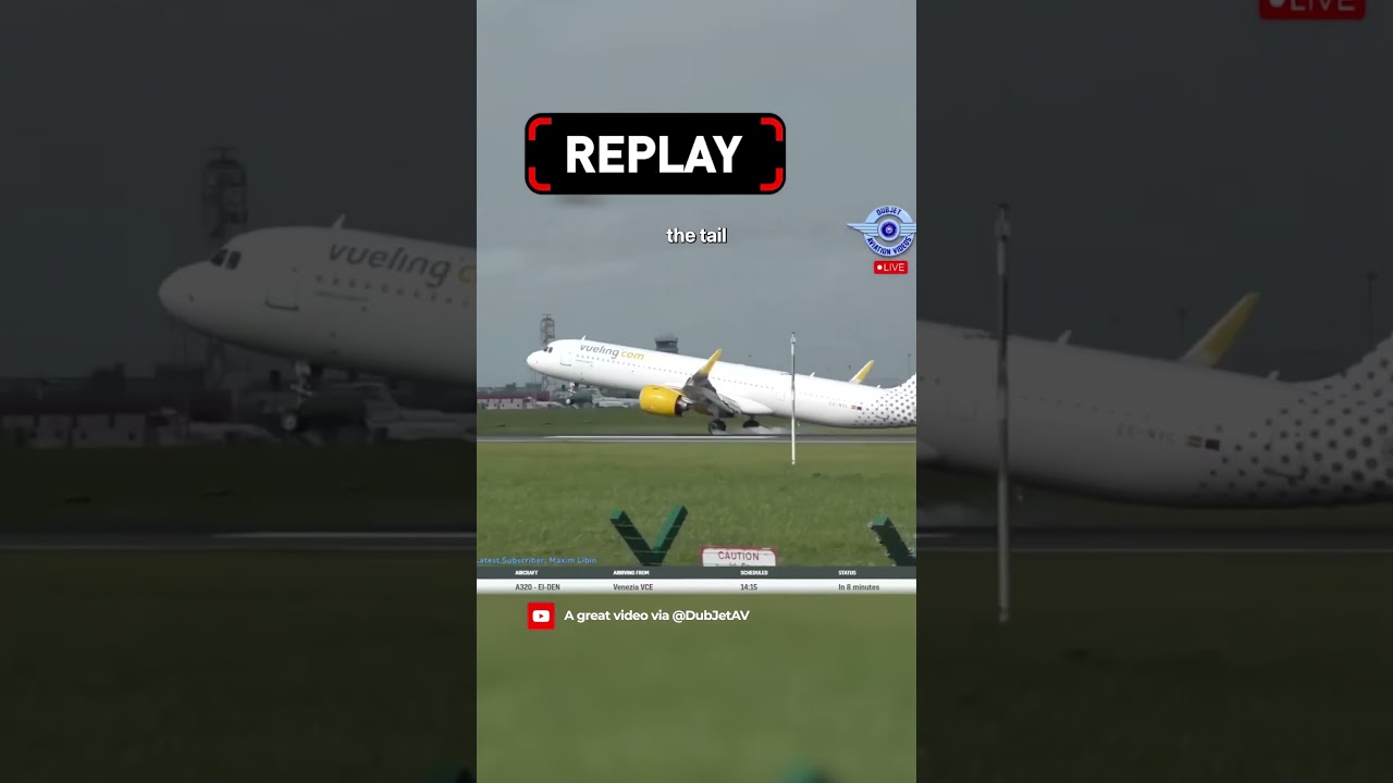 Pilot’s Pitching Issue: Vueling Airbus A321neo Near Tailstrike with Multiple Bounces
