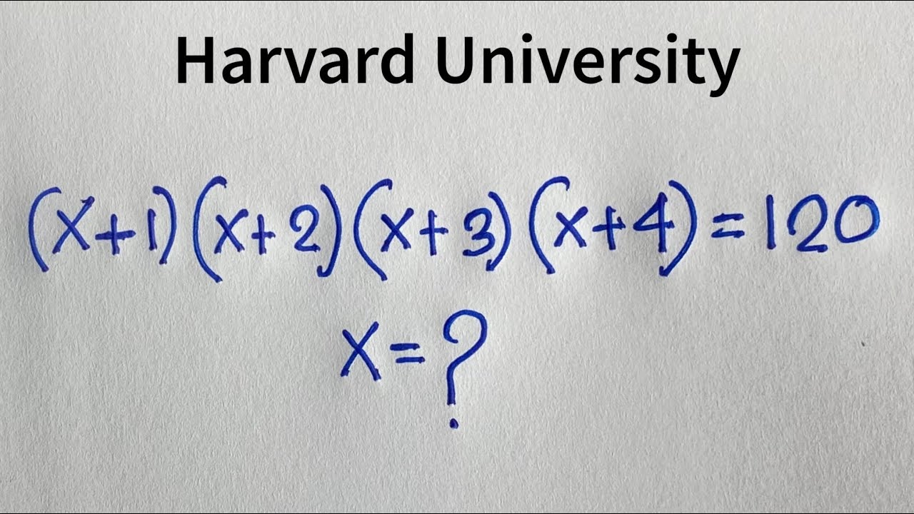 Harvard University Admission Interview Tips & Math Olympiad Algebra Problems