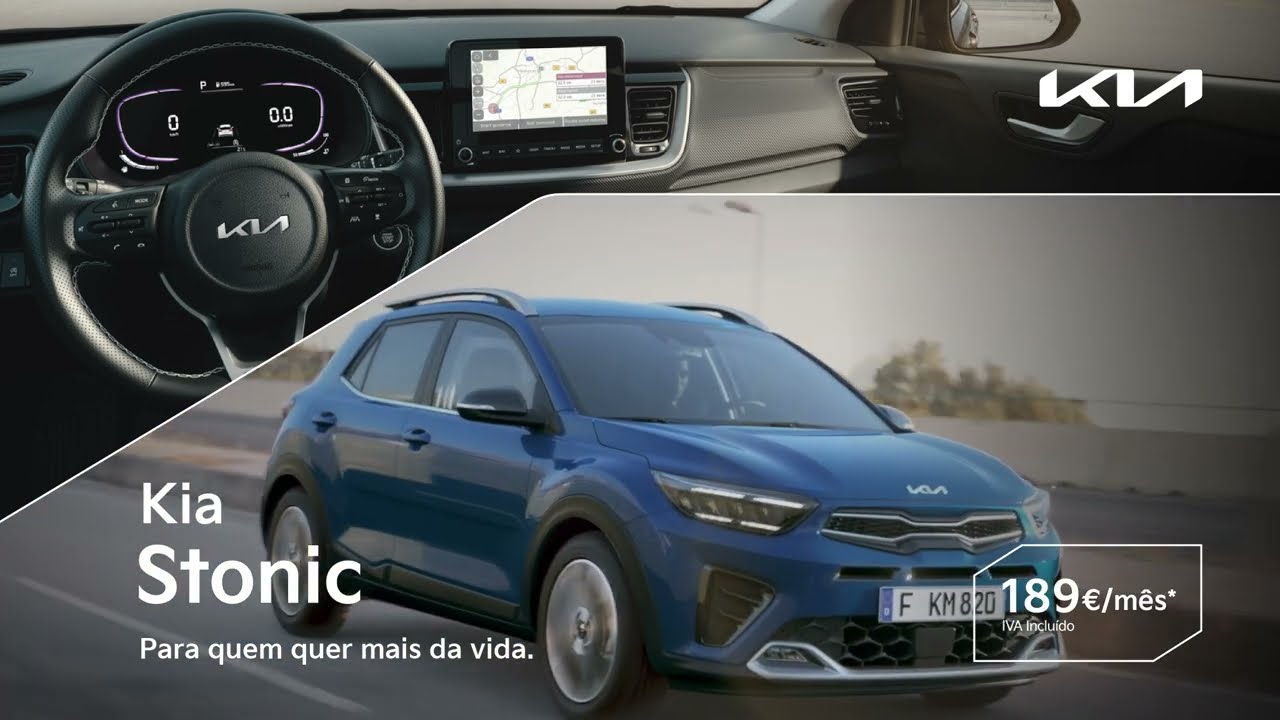 Kia Stonic SUV Urbano a partir de €189/mês 🚗