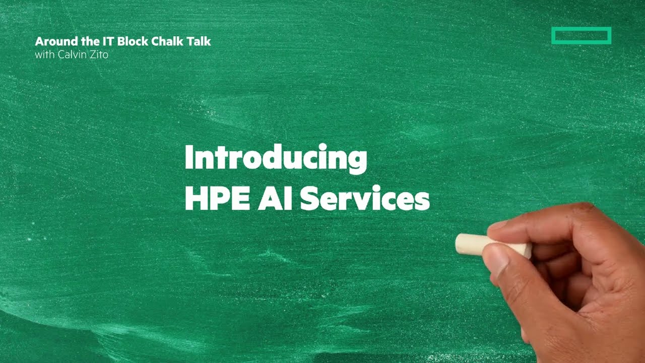 New HPE AI Services Overview | Chalk Talk