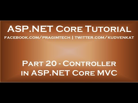ASP.NET Core MVC Controller Overview 🚀