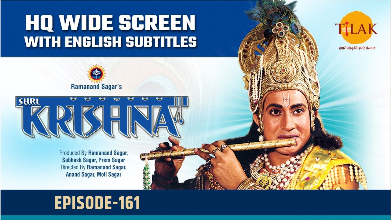 Sri Krishna EP 161 - युधिष्ठिर ने युद्ध की अनुमति ली 🛡️