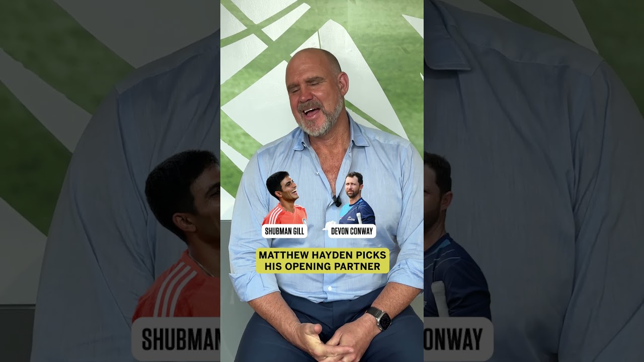 Matthew Hayden's Pick: The Ideal Opening Batter for ICC World Cup 2023 🏏