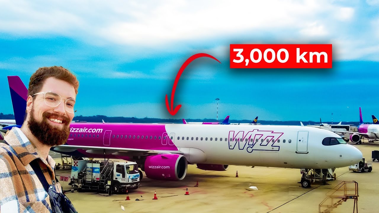 WIZZ AIR: 5-Hour Flight on Europe's Cheapest Airline ✈️