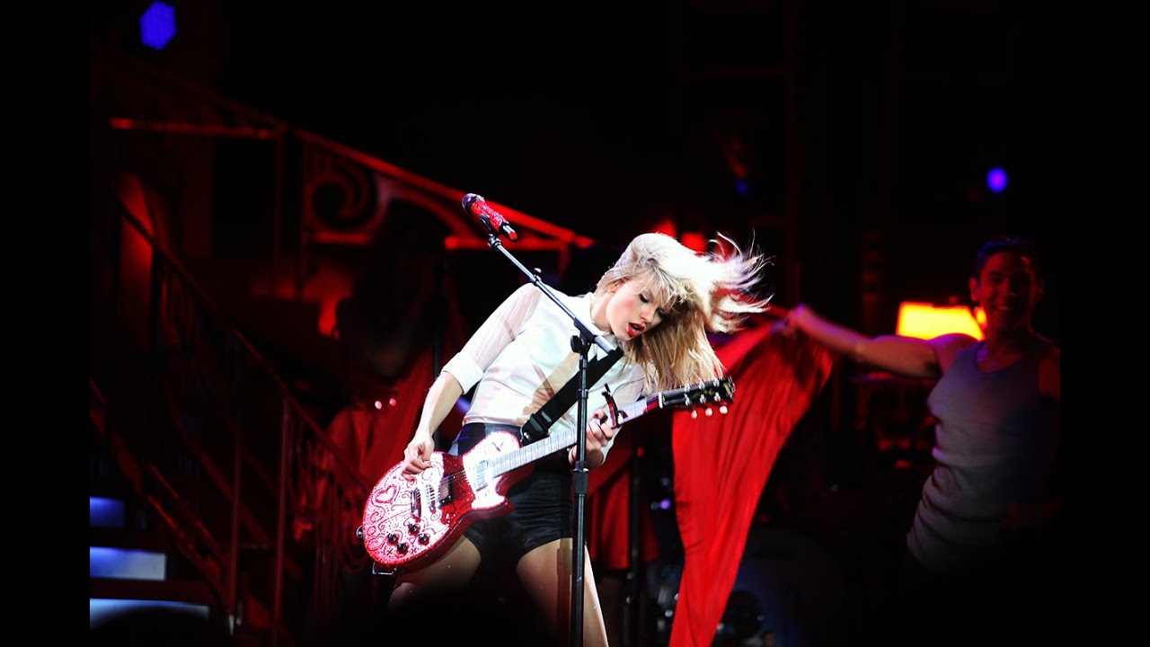 Experience Taylor Swift's Iconic 'RED' Live Tour DVD 🎤