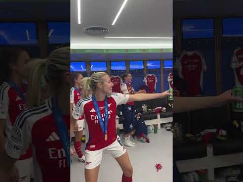 WE'RE STILL CELEBRATING 💃 #uwcl #arsenal #awfc #williamson #kelly