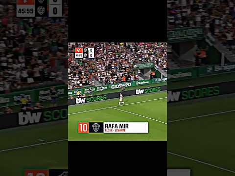 Rafa Mir ⚡ Stunning Goal vs USA 🇺🇸 | Spanish Striker Dominates 😱 #Shorts #football @GoalRushSoccer6