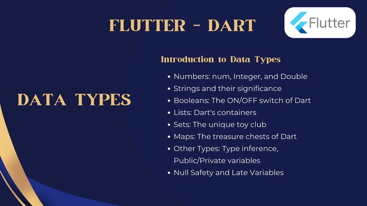 Dart Data Types for Beginners 📚