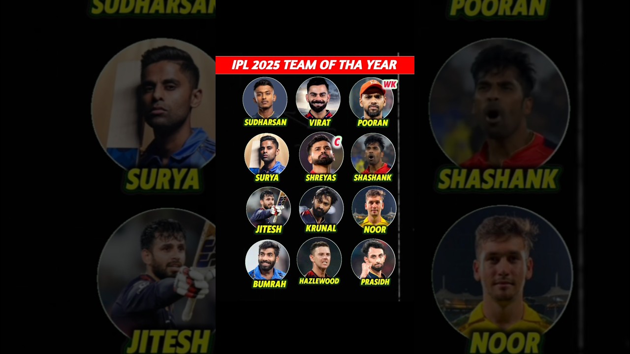 IPL 2025 की Team of Tha Tournament 🔥