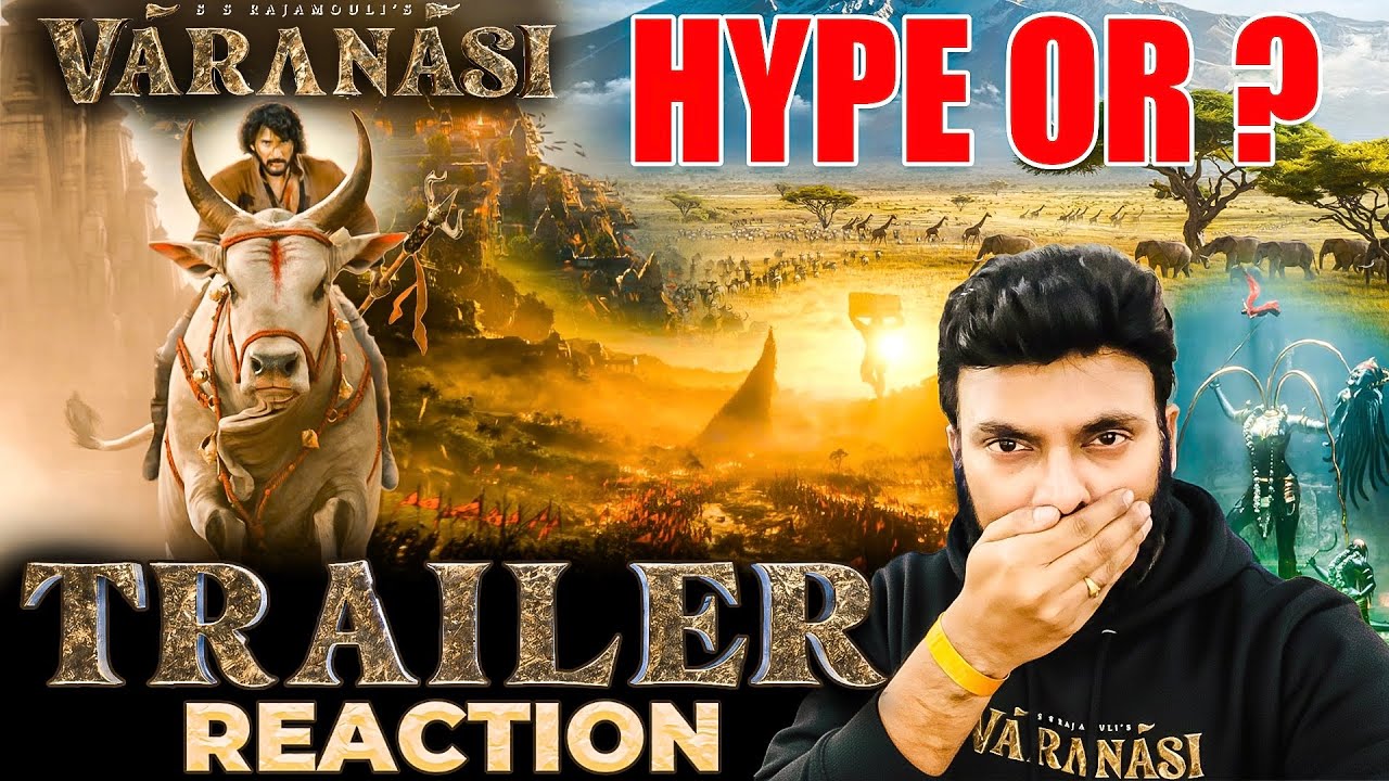 VARANASI SSMB29 Trailer Reaction 🌏 | Mahesh Babu & Rajamouli