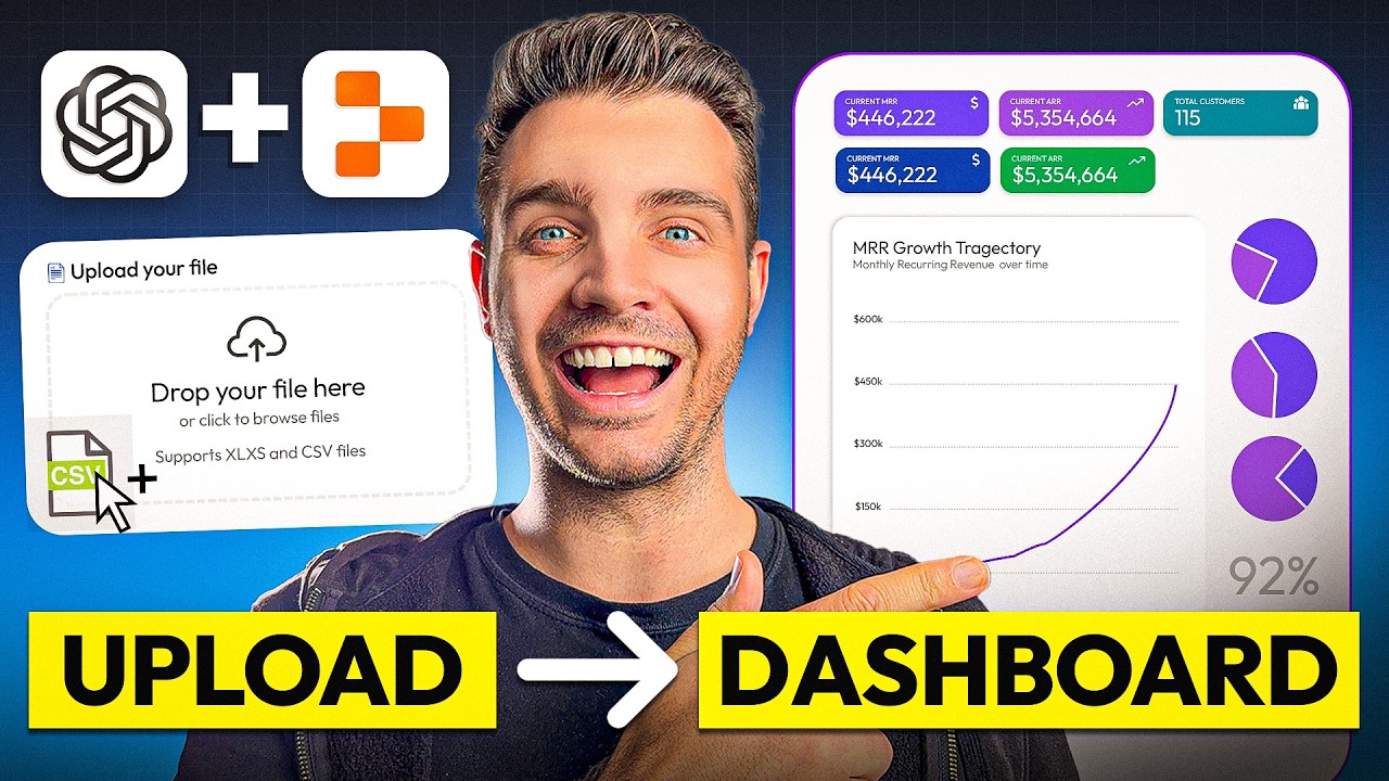 Convert Excel to Live Dashboard Website 📊
