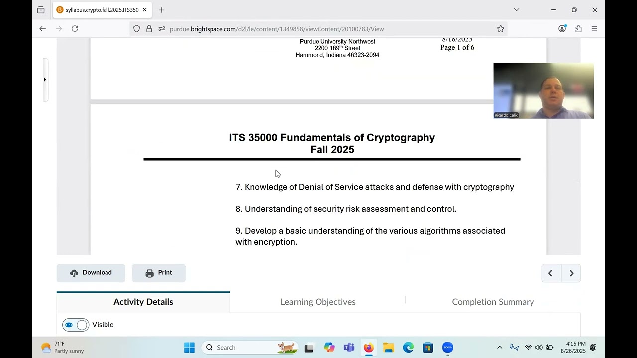 Master Cryptography: Complete Syllabus & Learning Plan 📚