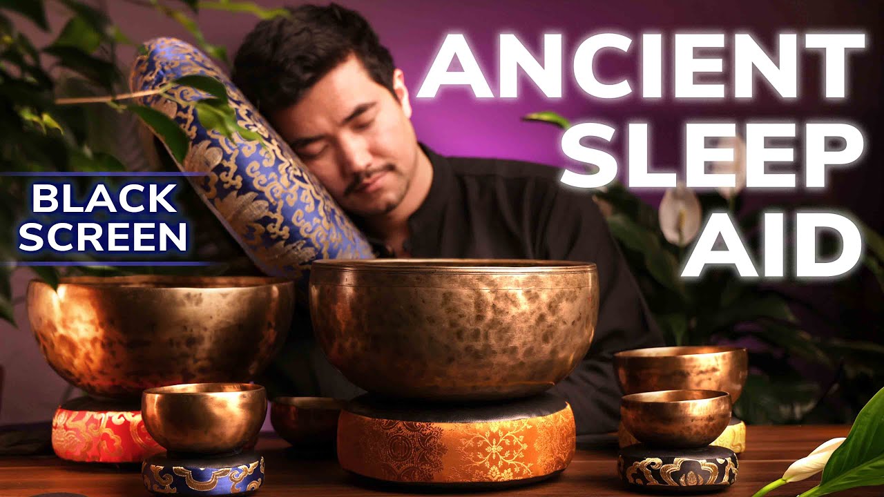 Sleep Fast with 300-Year-Old Tibetan Singing Bowl 🕉️