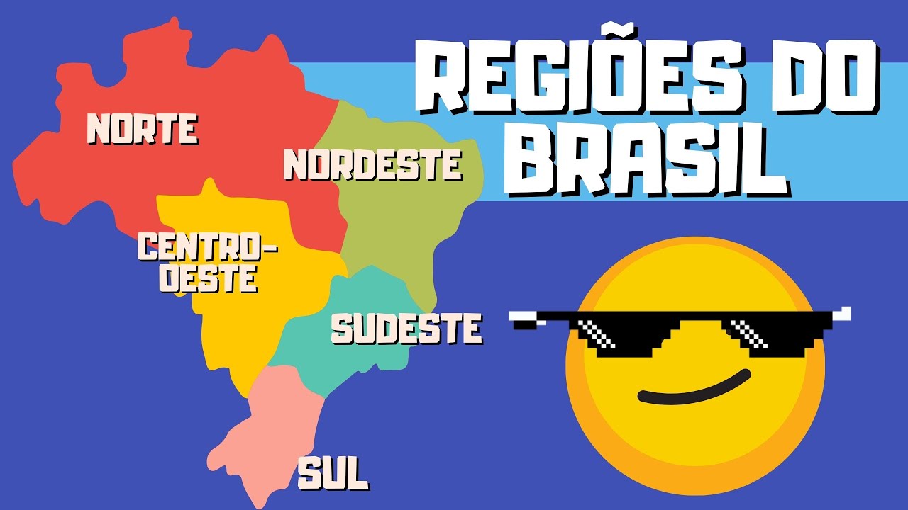 Descubra as Regiões do Brasil de Forma Divertida e Fácil 🇧🇷