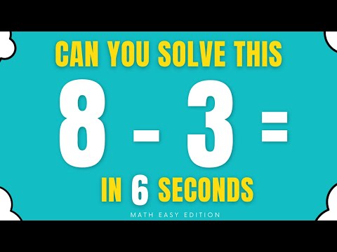 Math Speed Test! - Quiz Subtraction 1 (Single) Digit Number : Level Easy #2