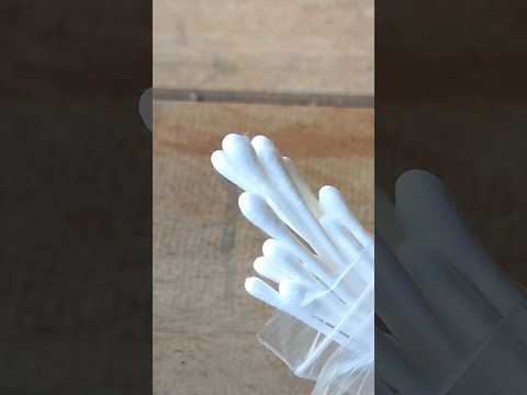 Super idea for your garden! Just take a Cotton bud and amaze with result! #diy #ideas #creative