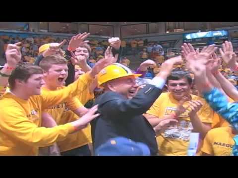 Dick Vitale Joins Marquette Fans Before Game π