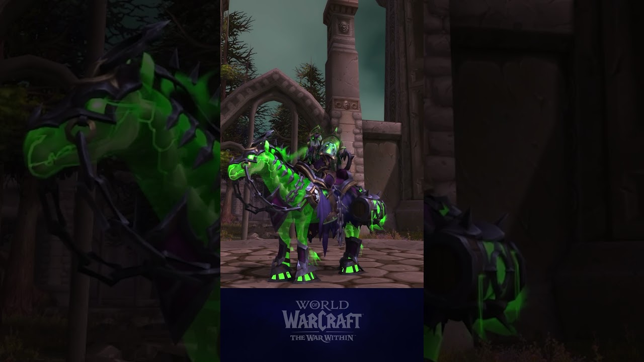 4 New Banshee Horses in WoW Patch 11.1.7 ๐