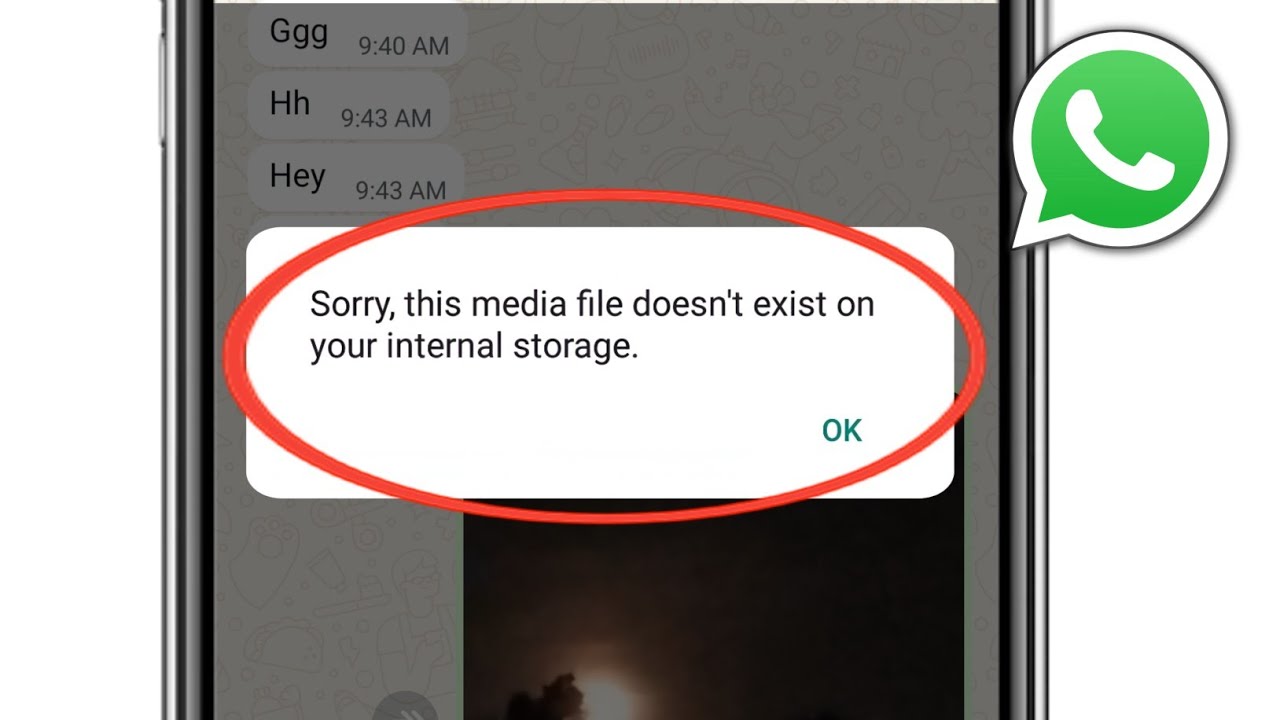 Fix 'Media File Doesn't Exist' Error on WhatsApp 📱