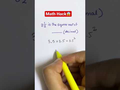 Math Hack #math #youtube #shorts #mathtrick #learning #youtubeshorts #tutor #youtuber #mybtstory